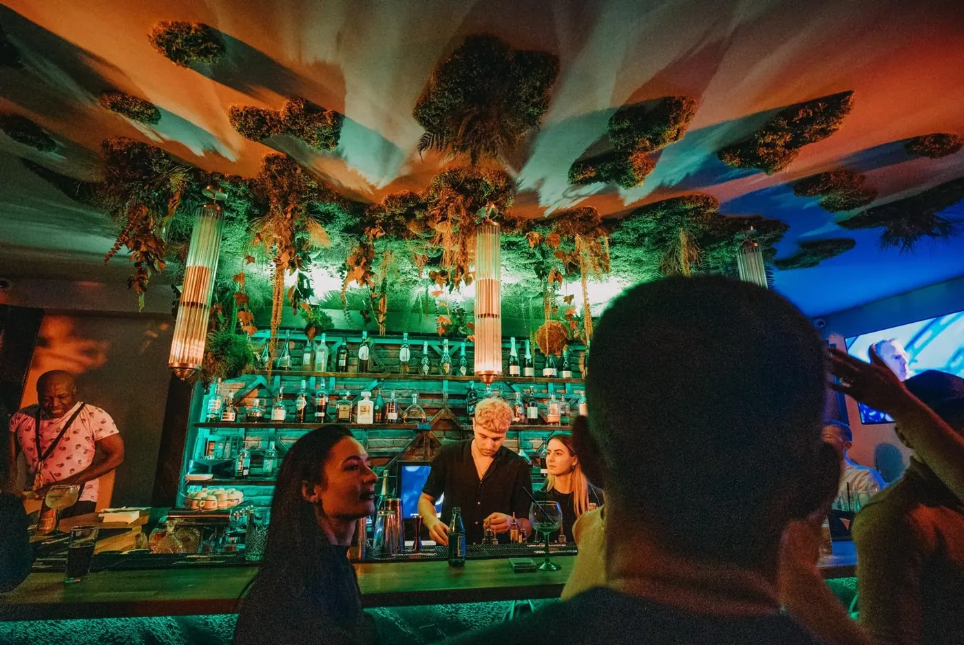 Event atmosphere at Old Town Pub