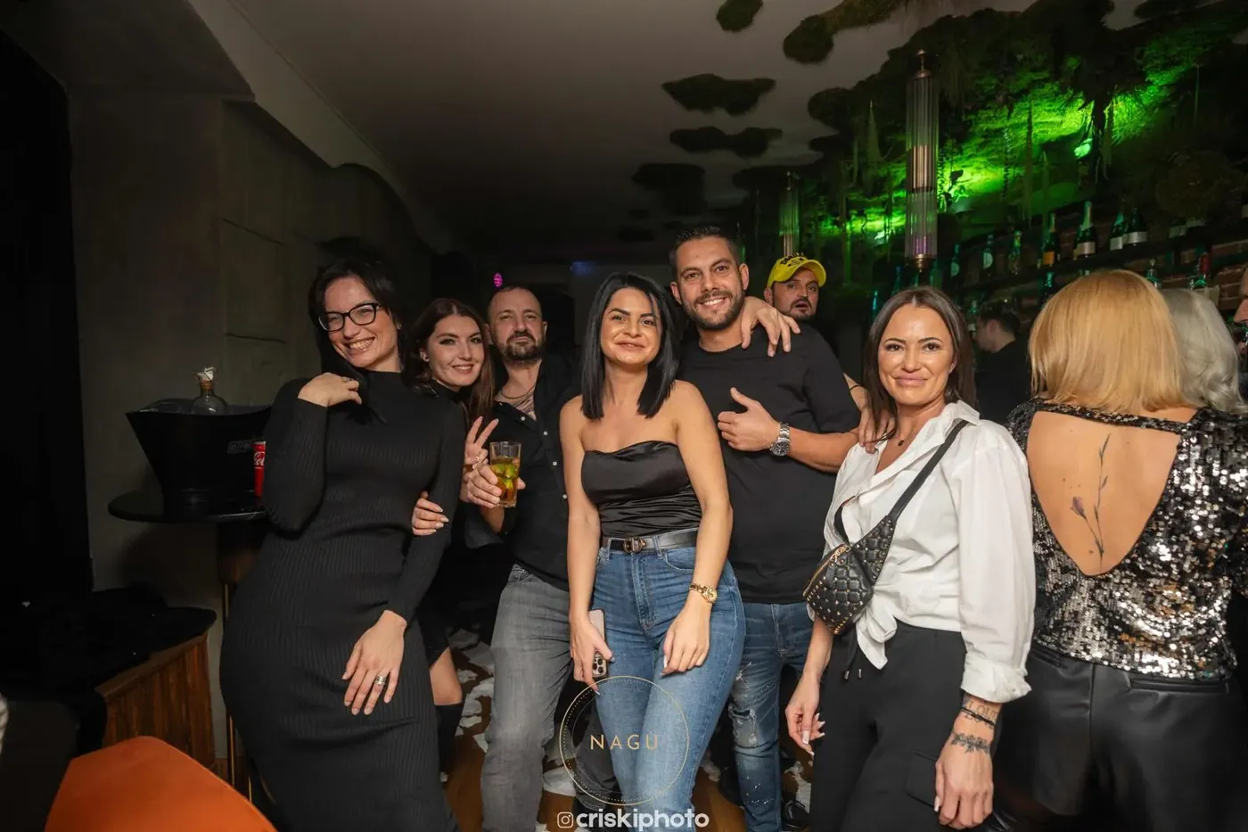 Friends at the bar